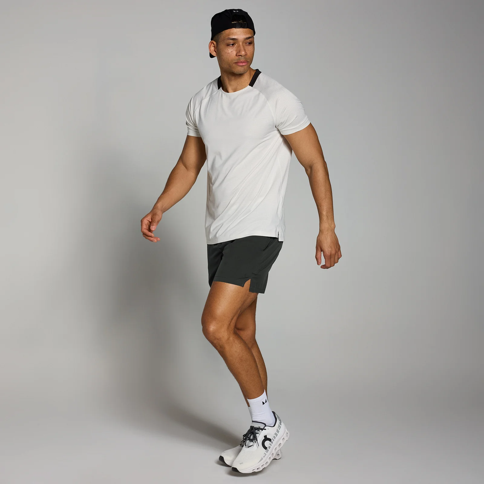 MP Men's Tempo Ultra 5" Shorts - Washed Black - XS Image 3