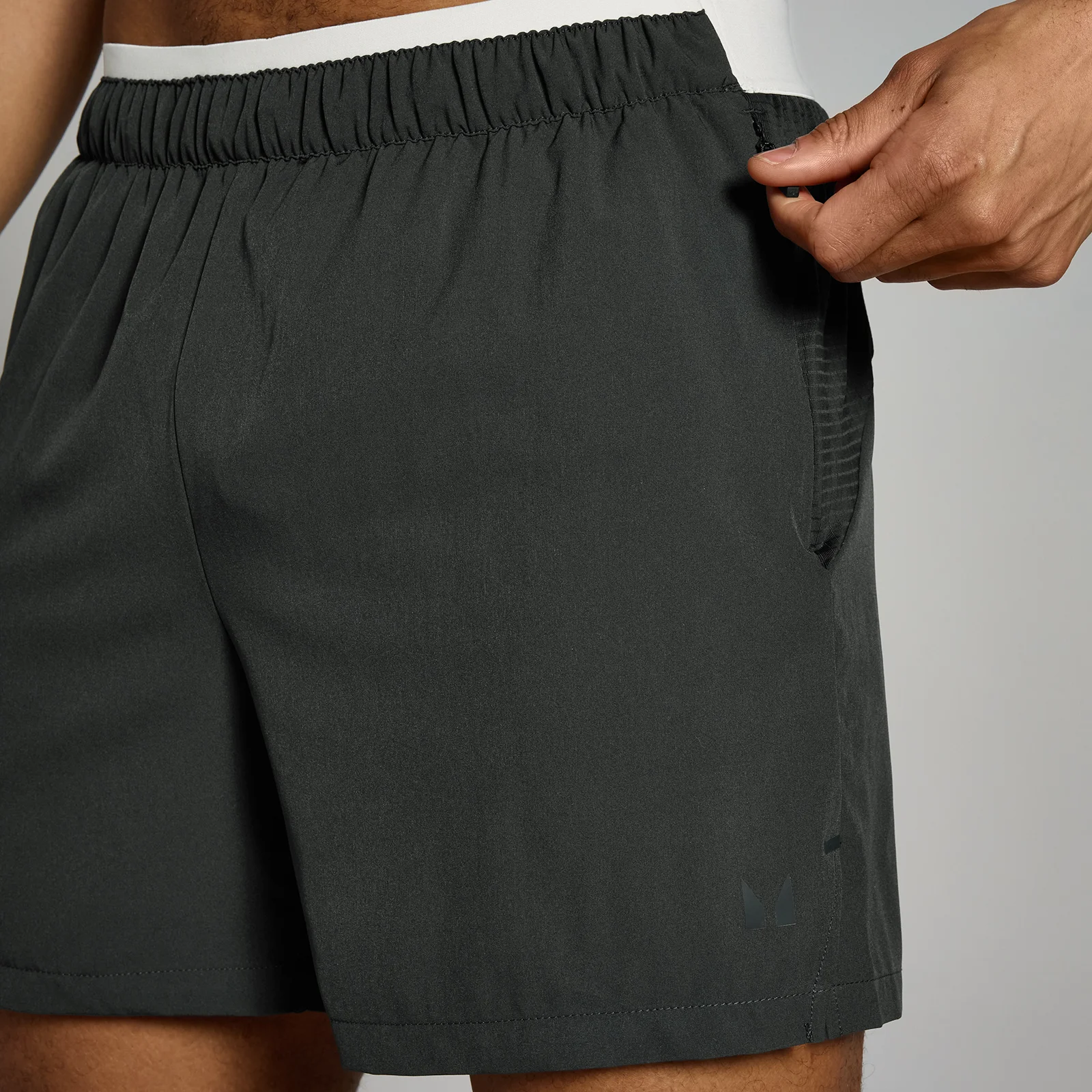 MP Men's Tempo Ultra 5" Shorts - Washed Black - XS Image 5