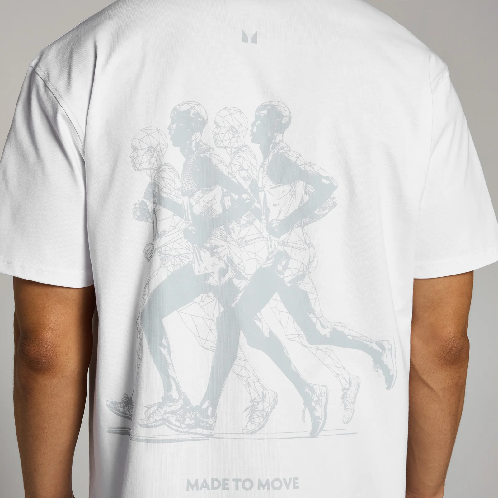 MP Velocity Ultra Jogging Graphic T-Shirt - White - XXS-XS Image 4