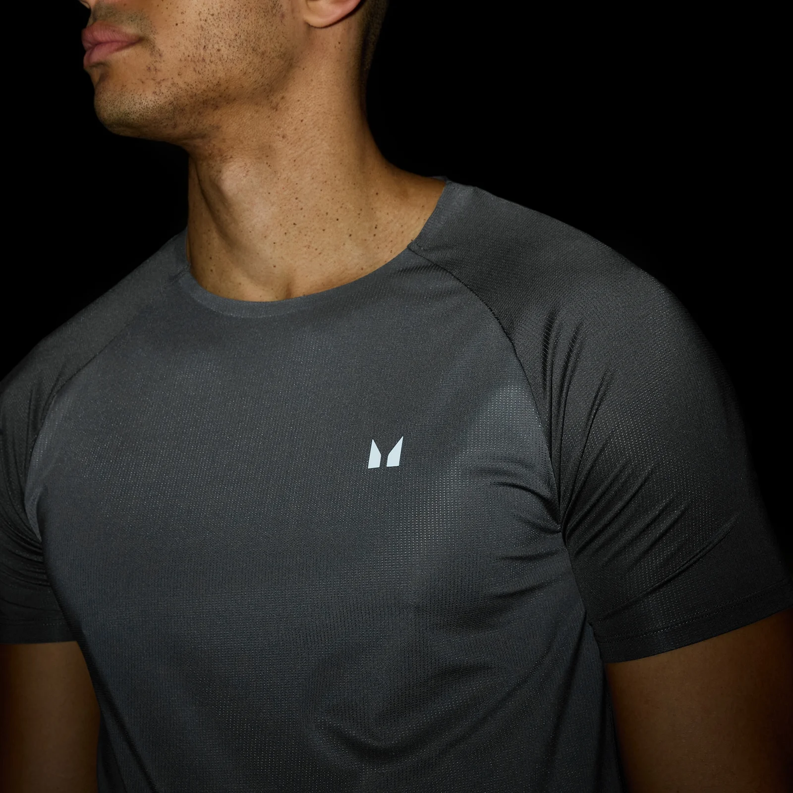 MP Men's Velocity Ultra Mesh T-Shirt - Dark Grey - S Image 5