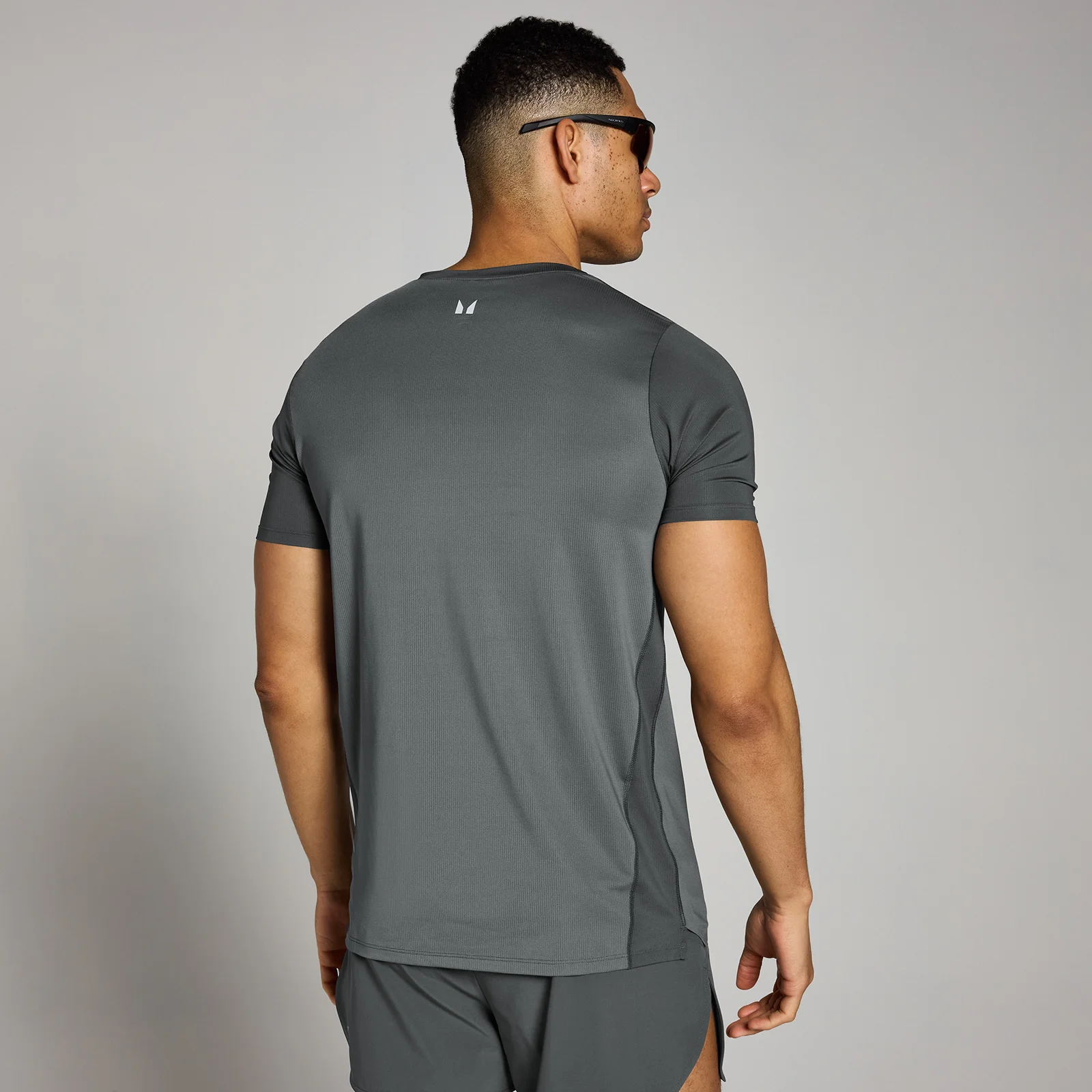 MP Men's Velocity Ultra Mesh T-Shirt - Dark Grey - S Image 2