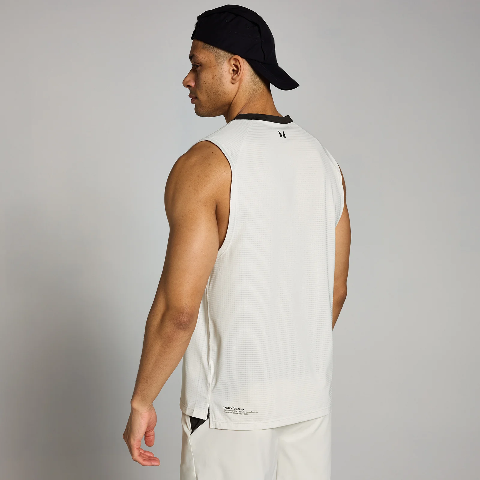 MP Men's Tempo Gridded Tank - Mist - S Image 2