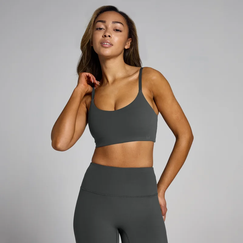 MP Women's Tempo Sports Bra - Dark Grey - L Image 1