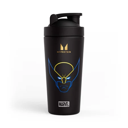 Myprotein Wolverine Recycled Metal shaker - Black
