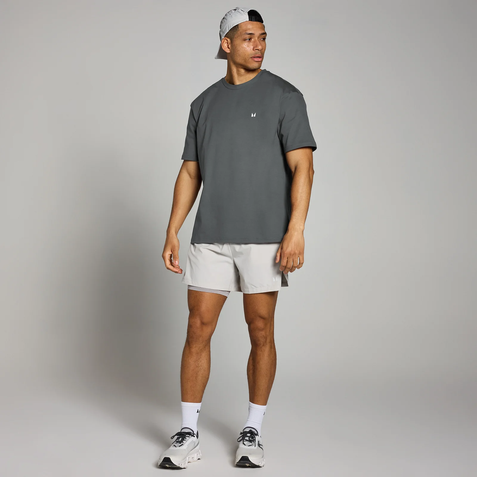 MP Velocity Ultra Graphic Jogging T-Shirt - Dark Grey - XXS - XS Image 3