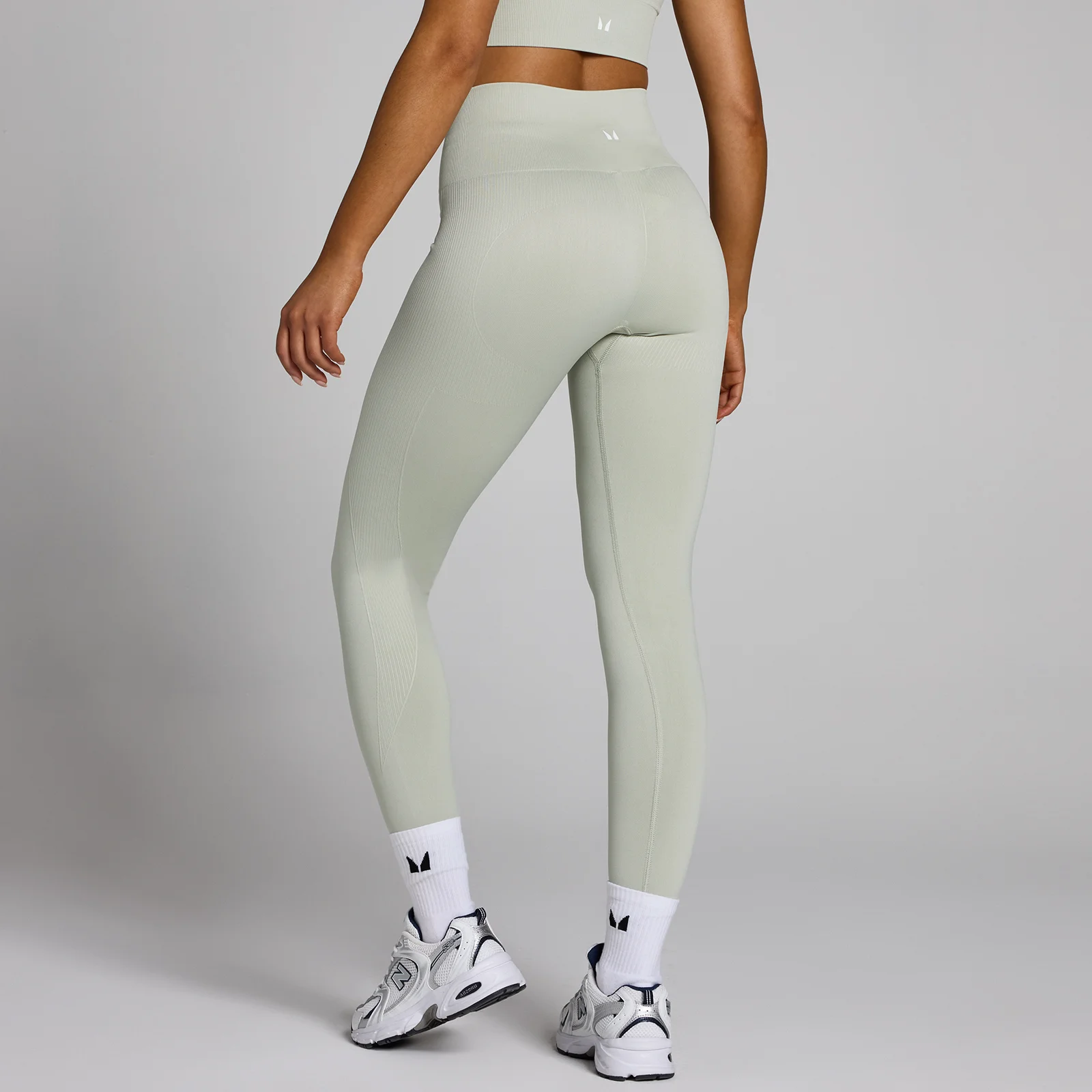 MP Women's Shape Seamless Leggings Mineral Green Myprotein UK