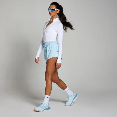 MP Women's Tempo 2 In 1 Jersey Floaty Shorts - Baby Blue - S Image 6