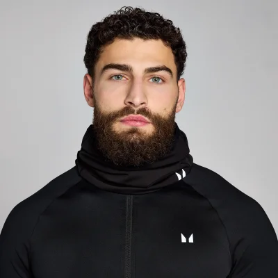 MP Running Snood - Black Image 6