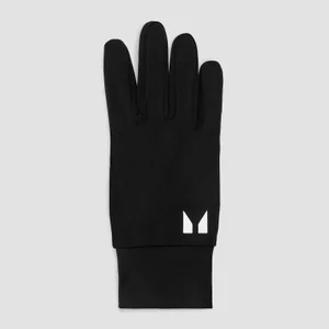 MP Reflective Running Gloves - Black - Size M