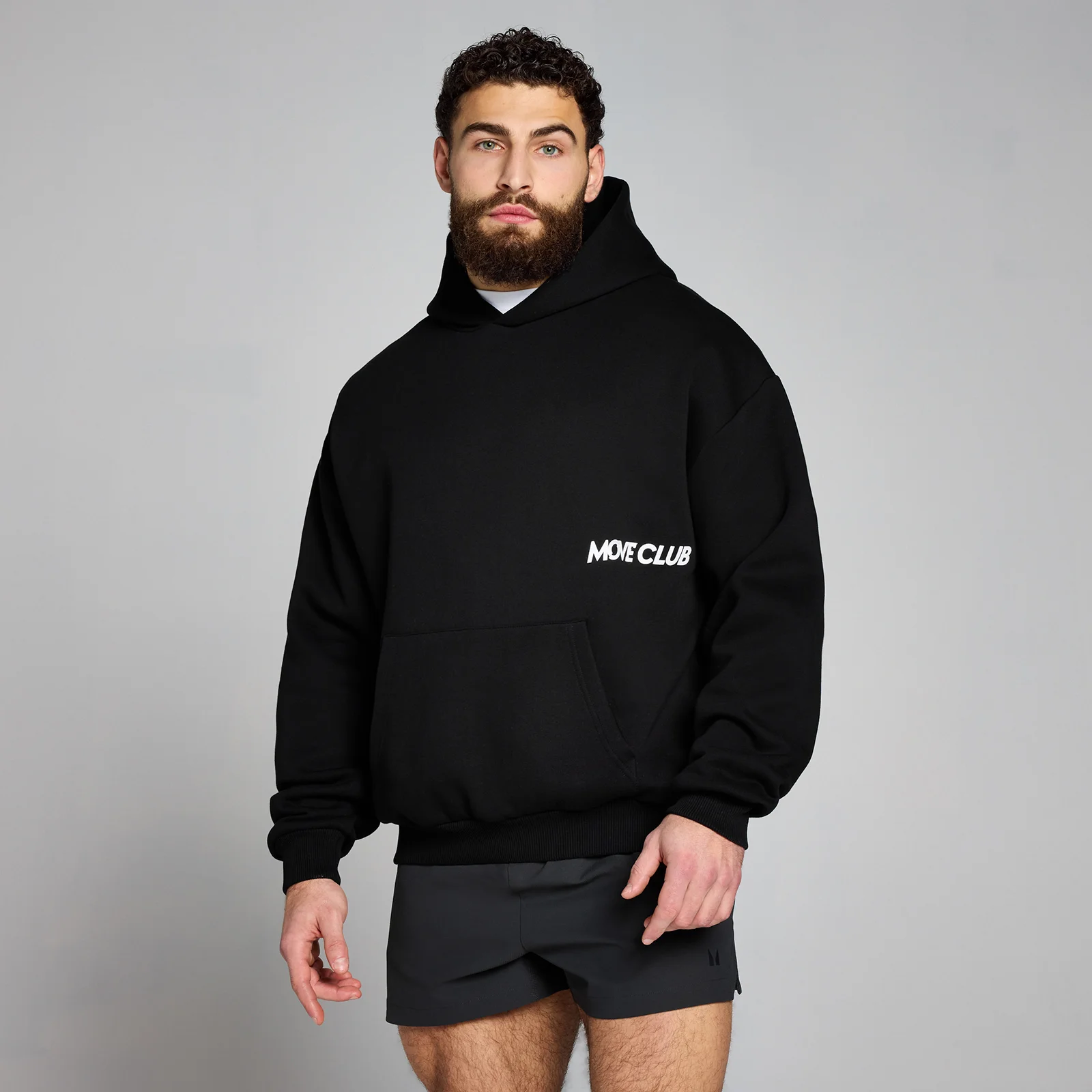 MP Men's Move Club Hoodie - Black - S-M Image 1