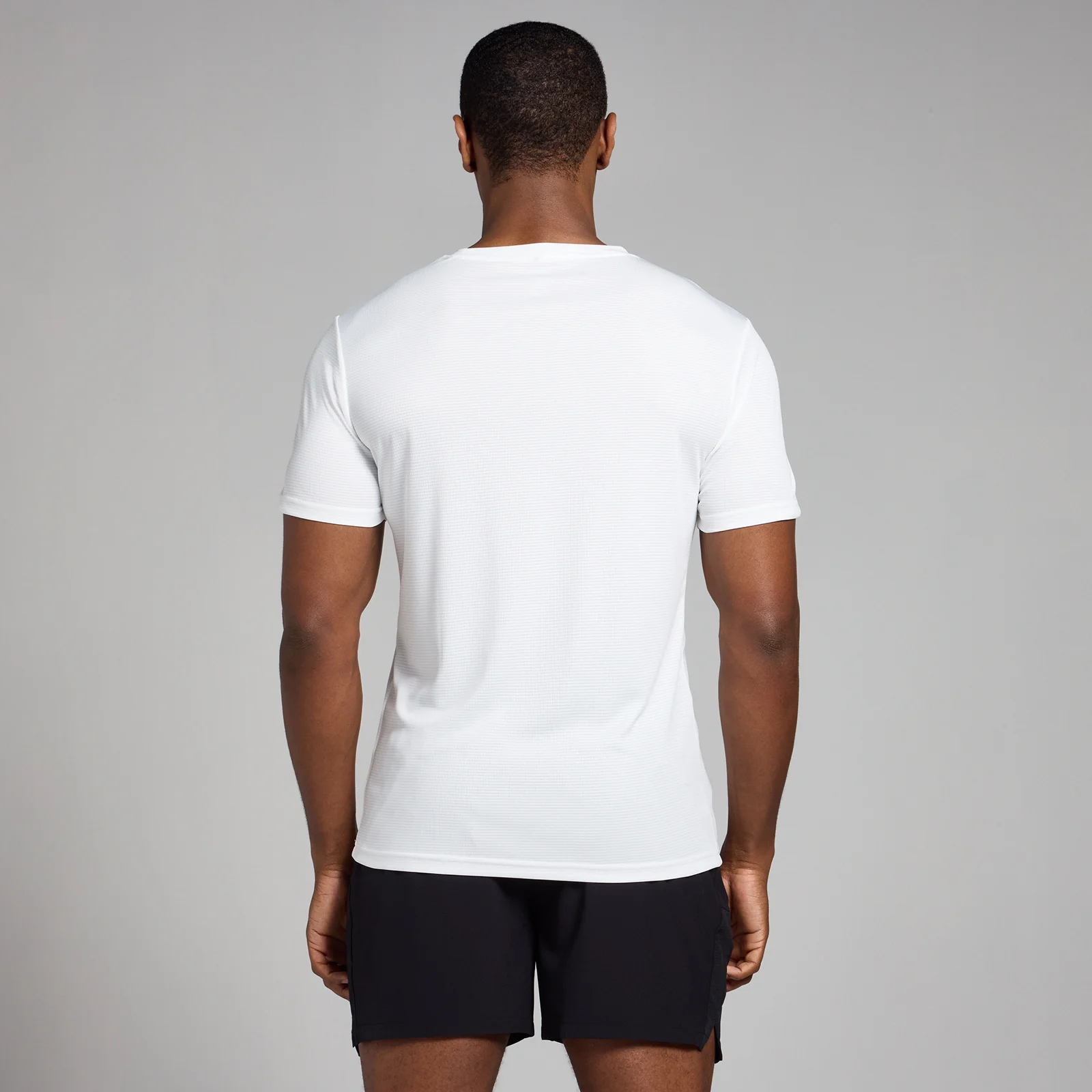 MP Men's Active Grid Training T-Shirt - White - XS Image 2