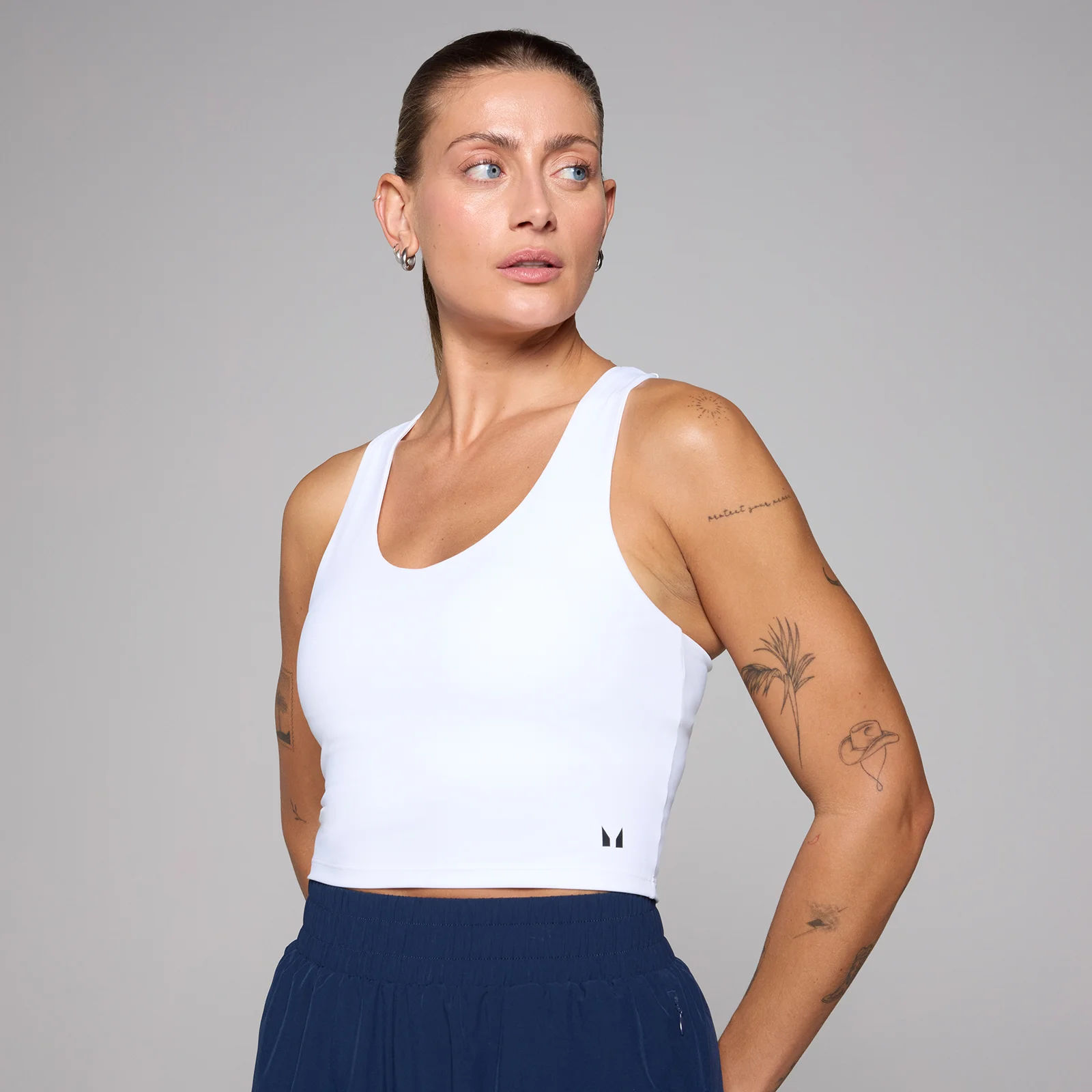 MP Women's Active Racer Back Vest - White - XXXL Image 1