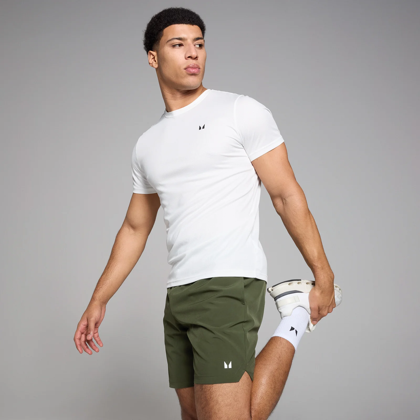 MP Men's Active Woven 7" Shorts - Dark Khaki - XL Image 5