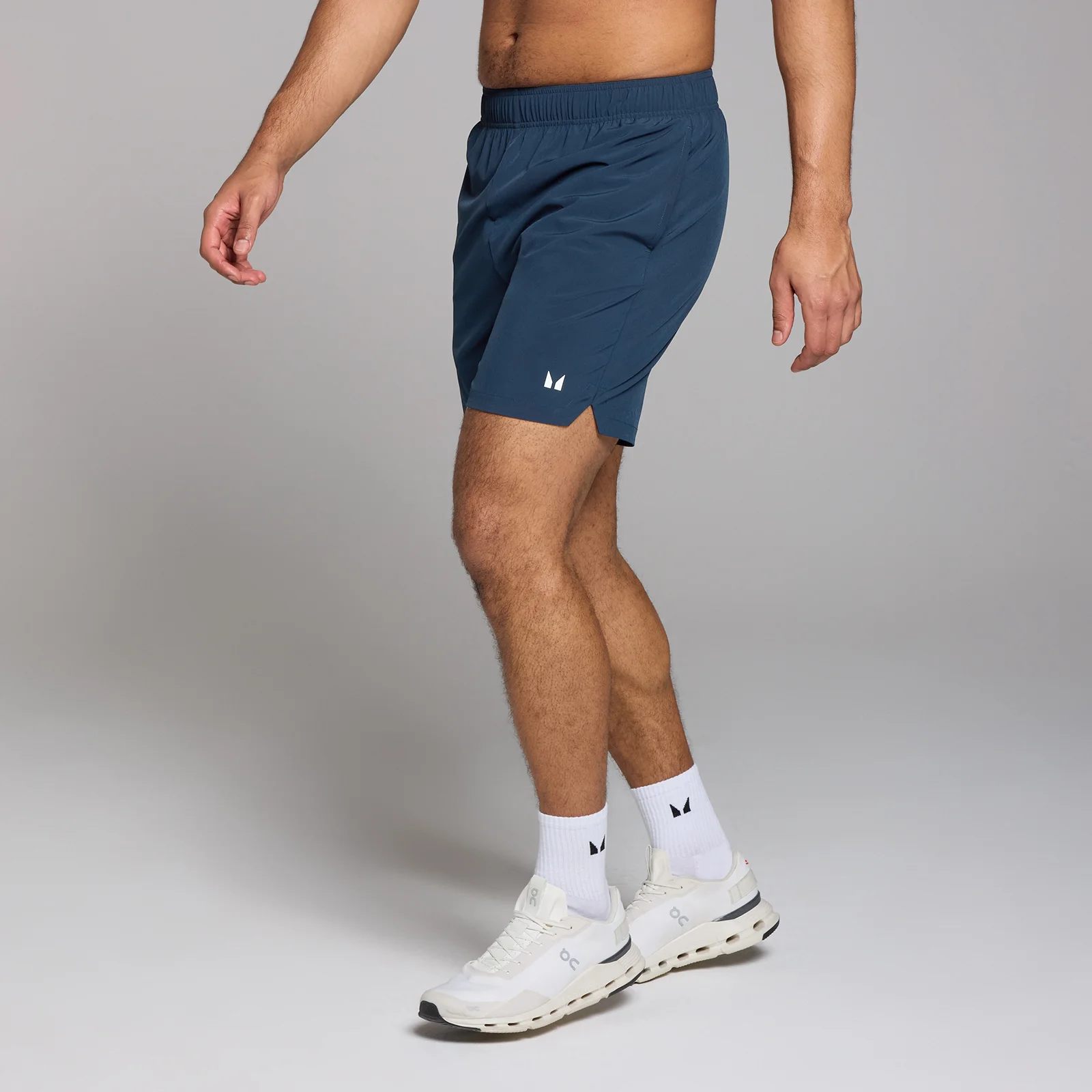 MP Men's Active Woven 7" Shorts - Dark Blue - L Image 1