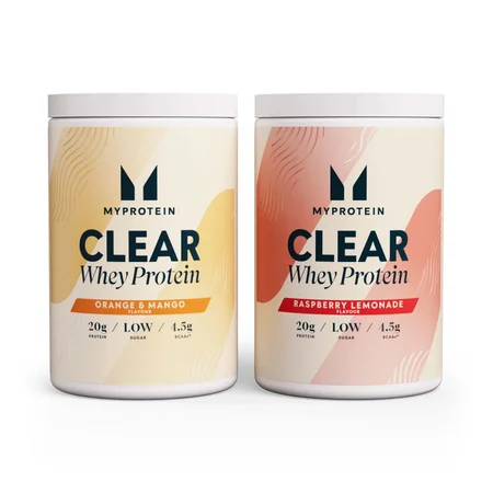 Clear Whey Protein Powder – Twin Pack