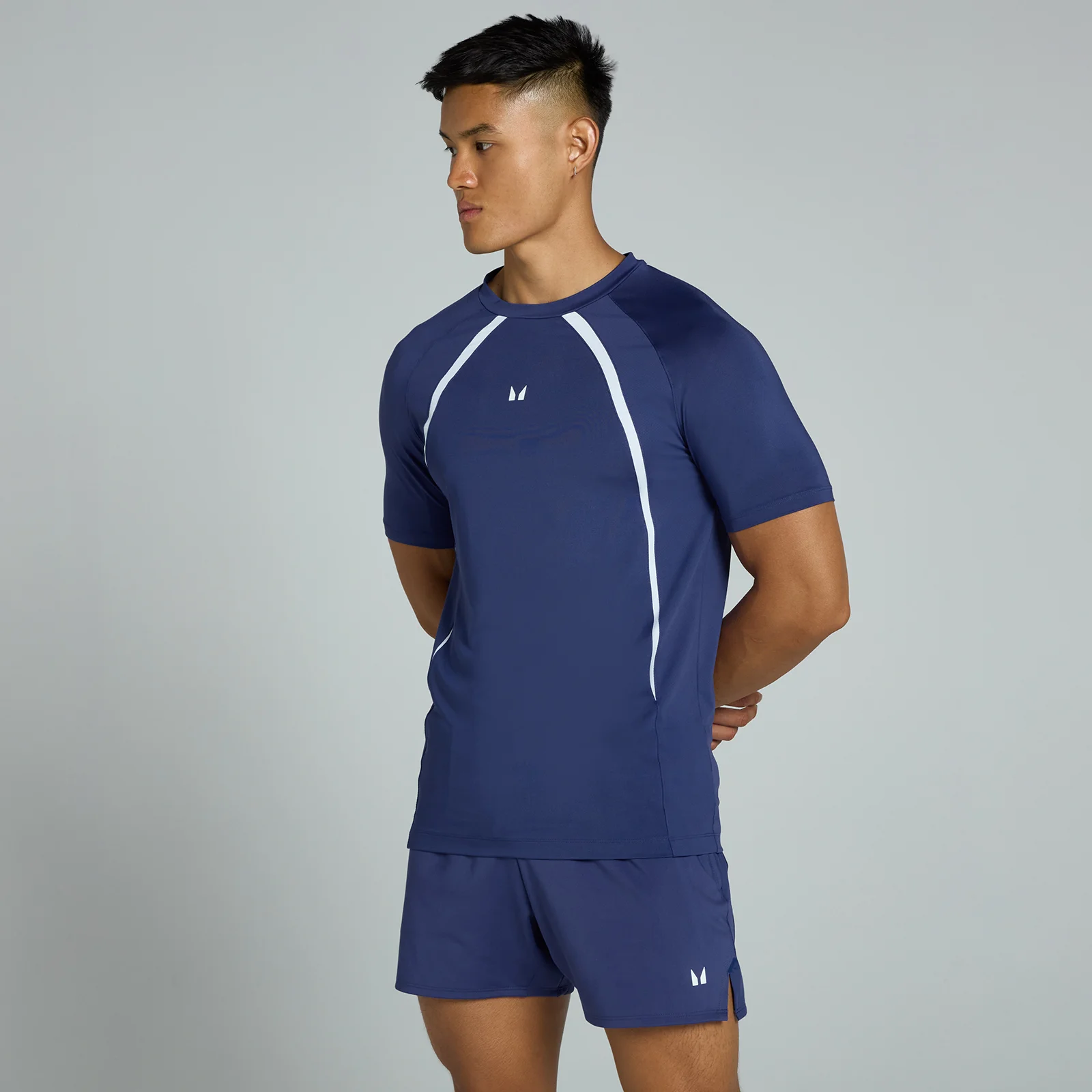 MP Men's Tempo Panel T-Shirt - Dusk - M Image 1