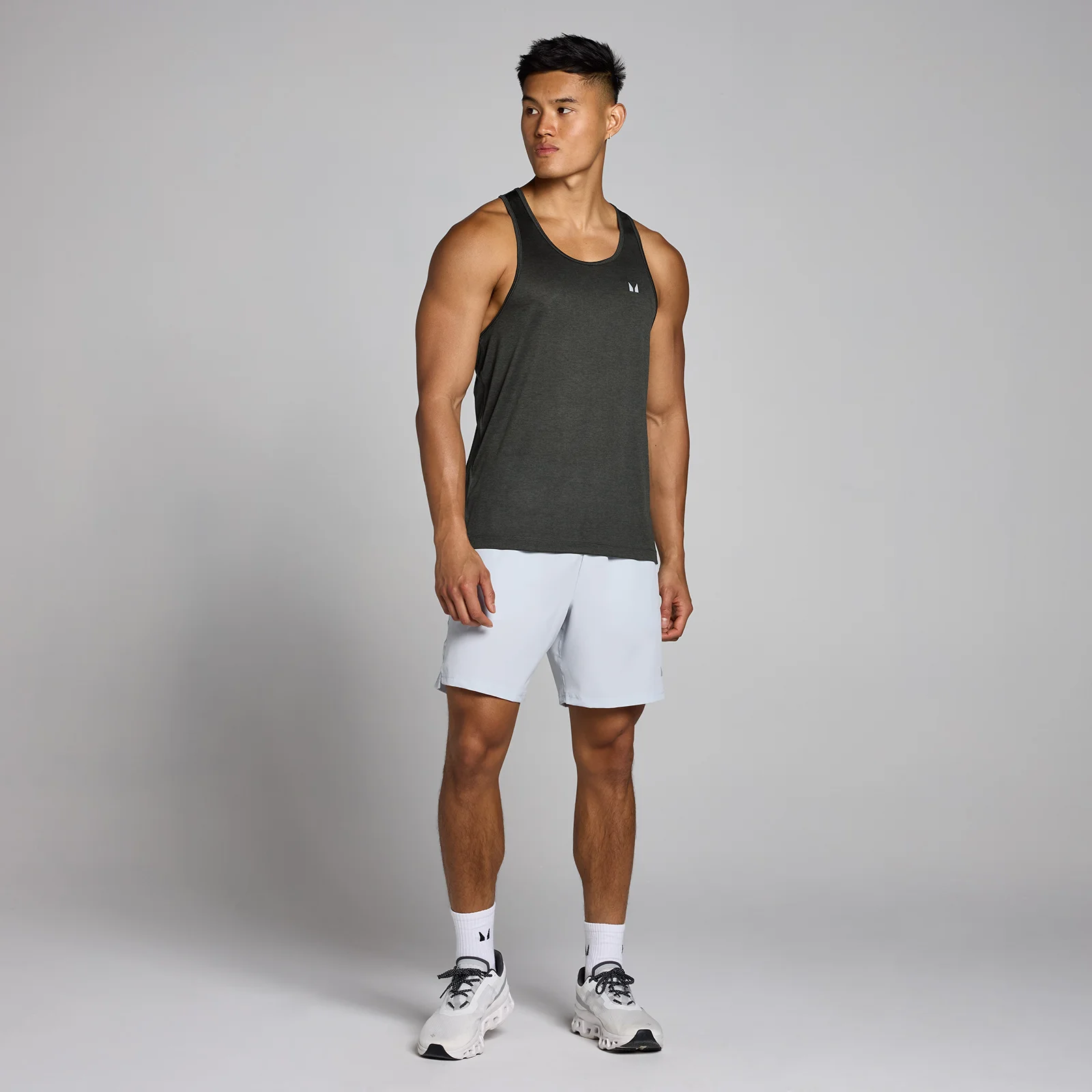 MP Men's Tempo Marl Vest - Washed Black - S Image 3