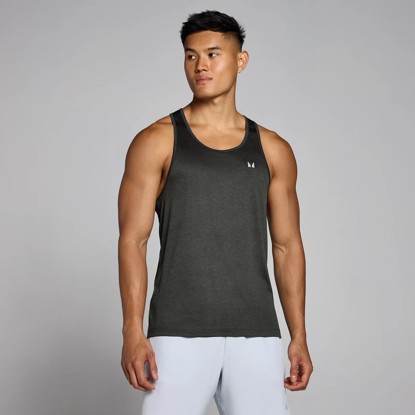 MP Men's Tempo Marl Vest - Washed Black - S Image 1