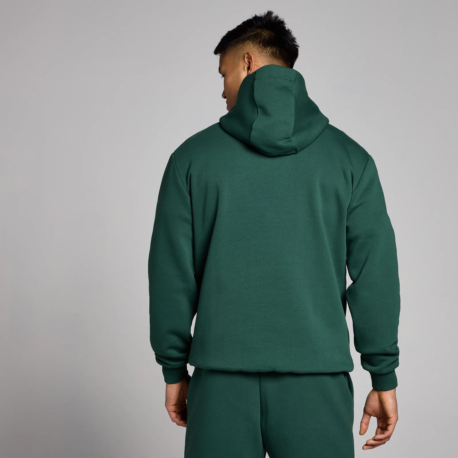 MP Men's Rest Day Hoodie - Racing Green - XS Image 2