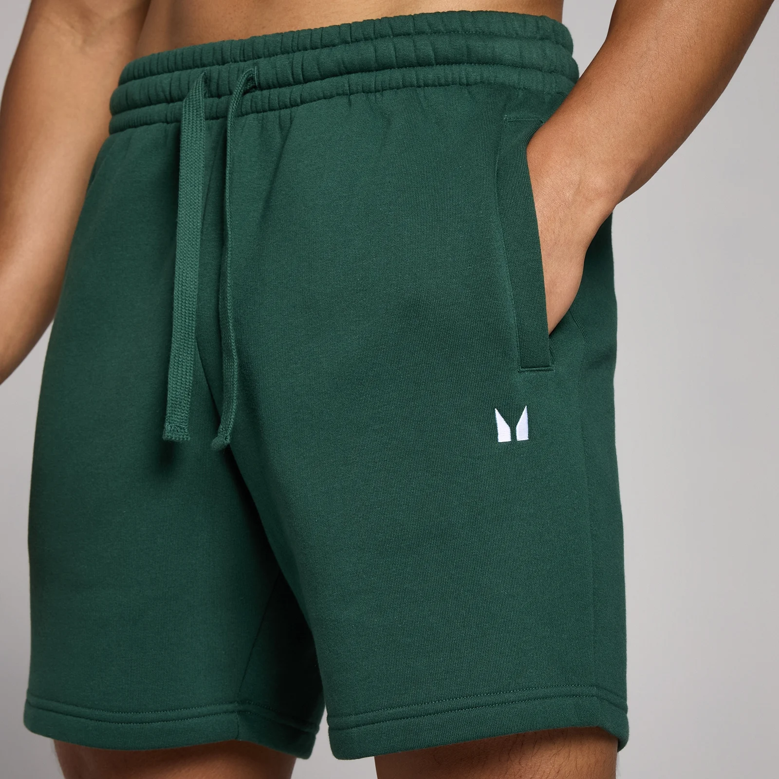 MP Men's Rest Day Sweatshorts - Racing Green - XS Image 4