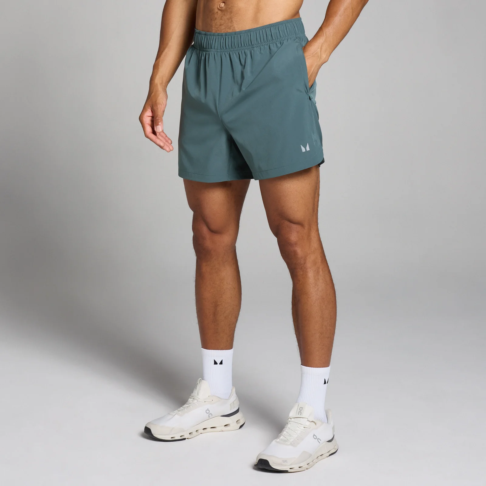 MP Men's Training 5" Woven Shorts - Dark Slate - S Image 1