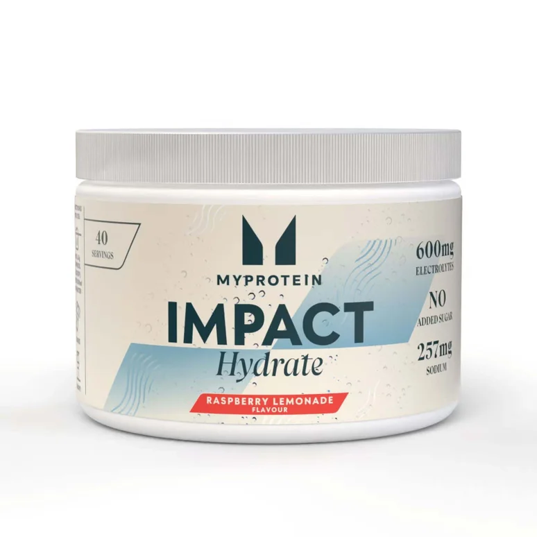 Impact Hydrate | Electrolyte Powder - 40servings - Raspberry Lemonade
