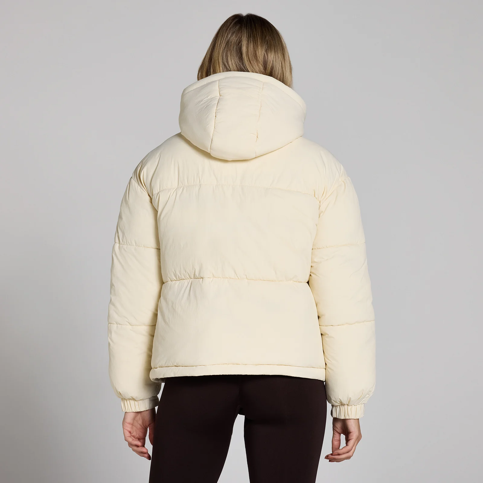 MP Women's Short Padded Puffer Jacket - Soft Cream - XS Image 2