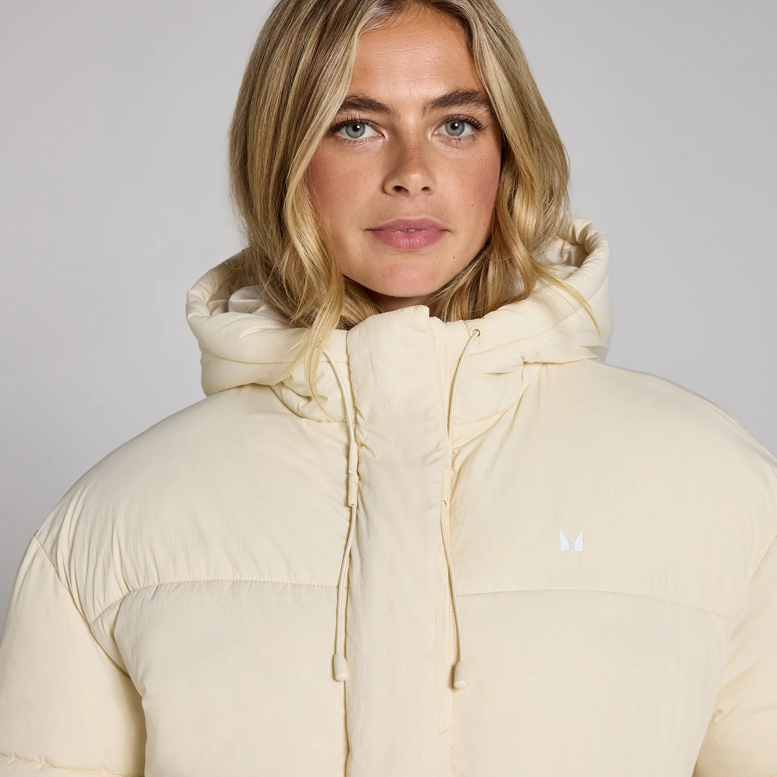 MP Women's Short Padded Puffer Jacket - Soft Cream - XS Image 4