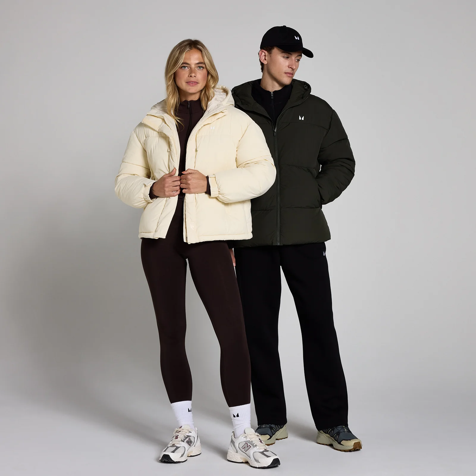 MP Women's Short Padded Puffer Jacket - Soft Cream - XS Image 5