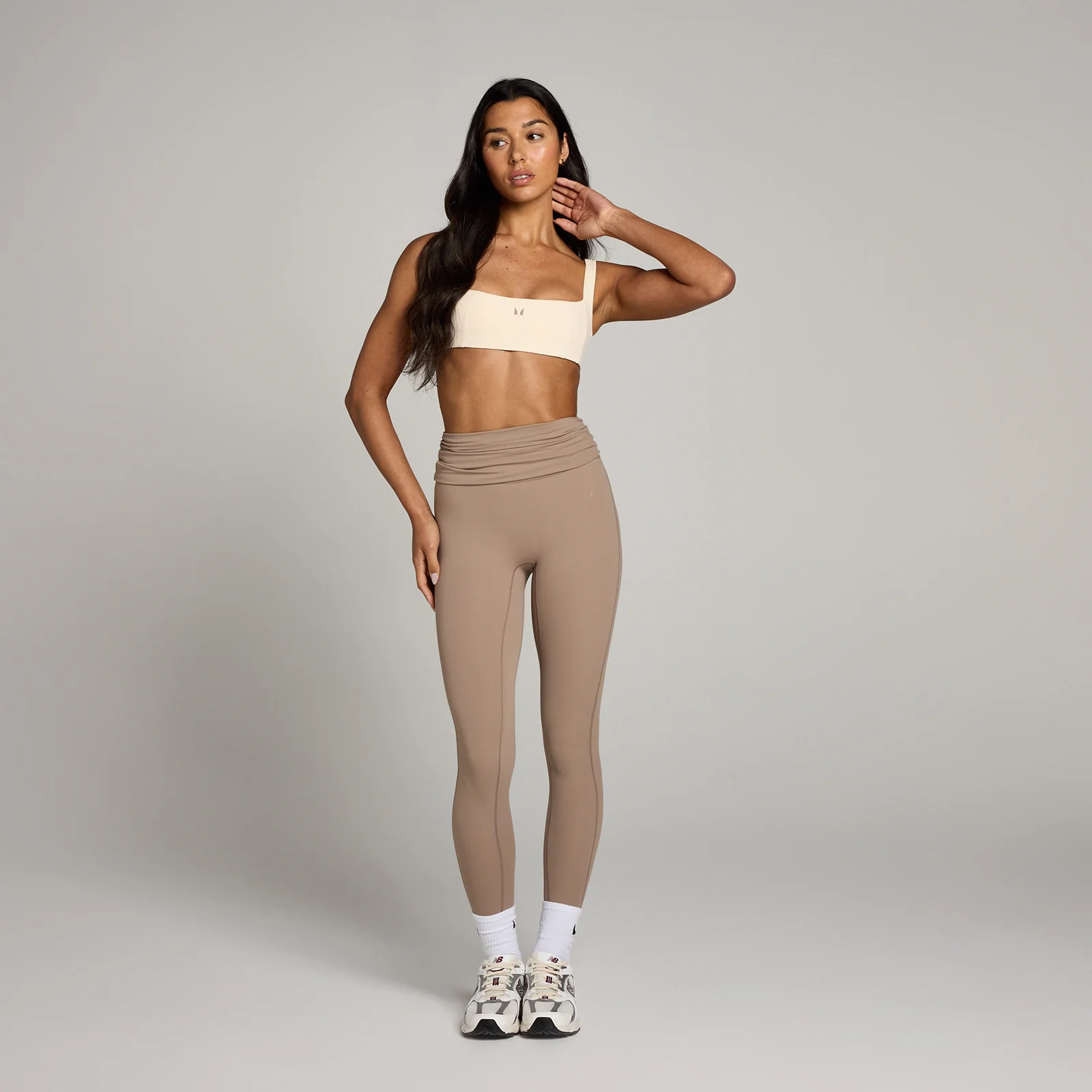 MP Women's Studio Open Back Sports Bra - Soft Cream - XL Image 5