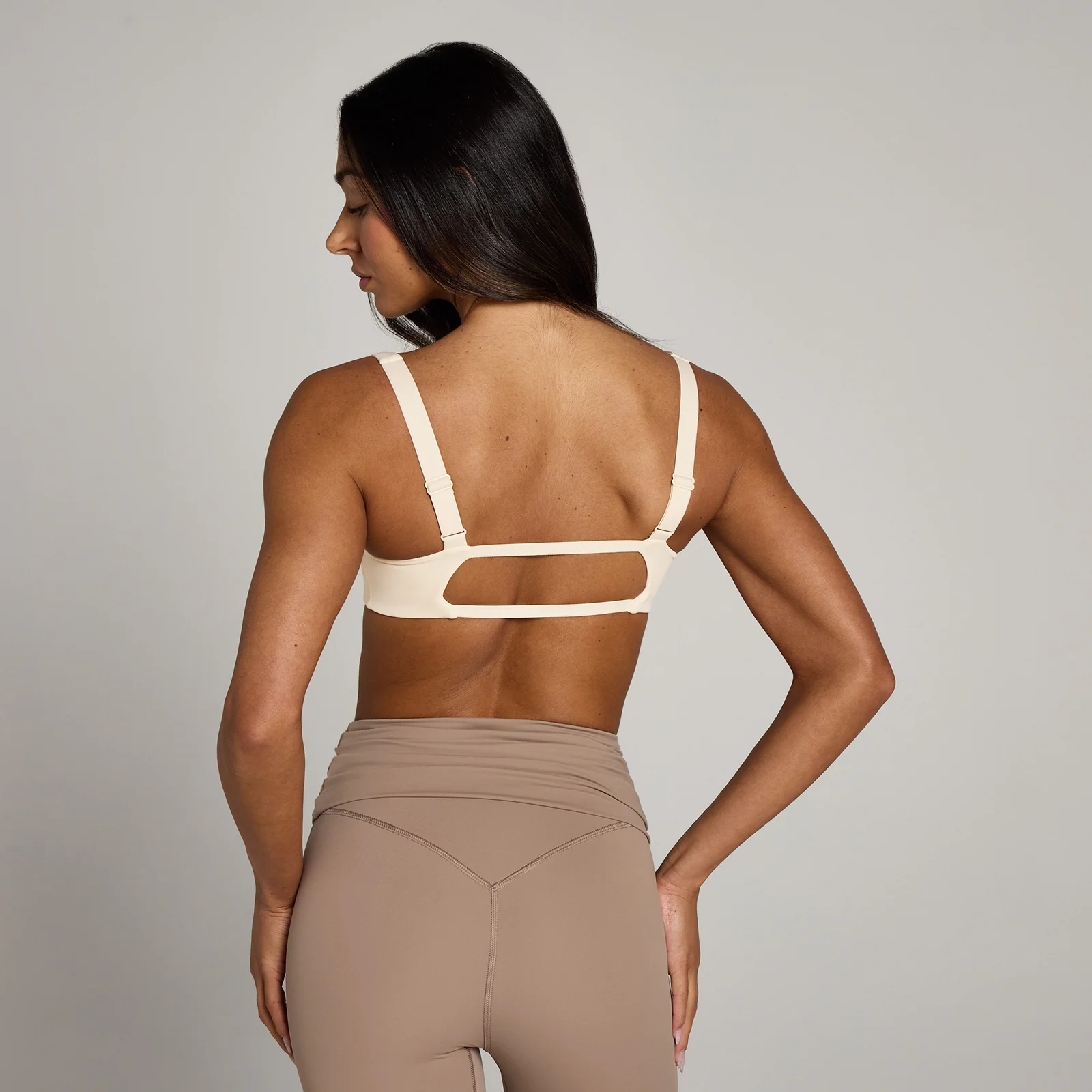 MP Women's Studio Open Back Sports Bra - Soft Cream - XL Image 2
