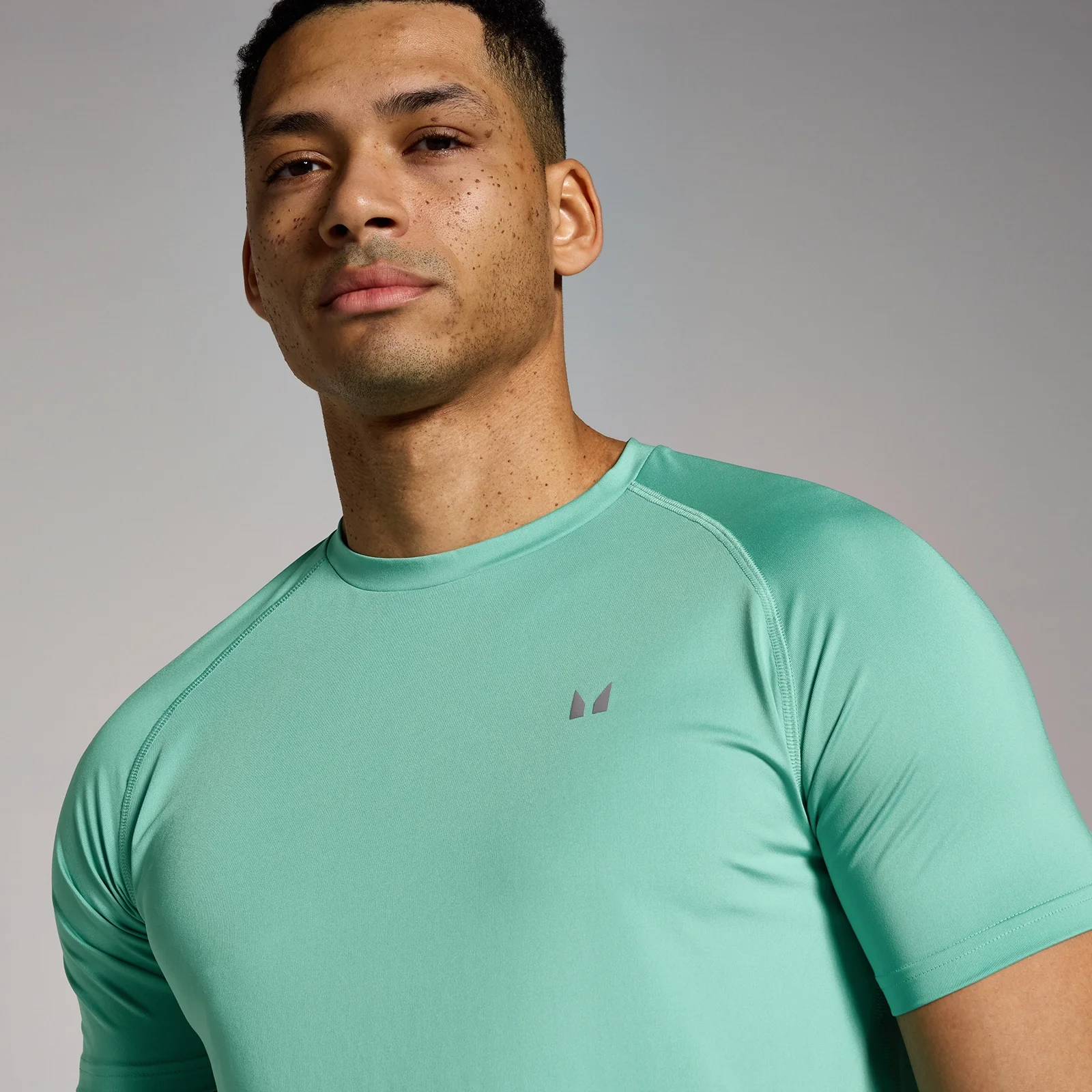 MP Mens Training T-Shirt - Aqua - XS Image 4