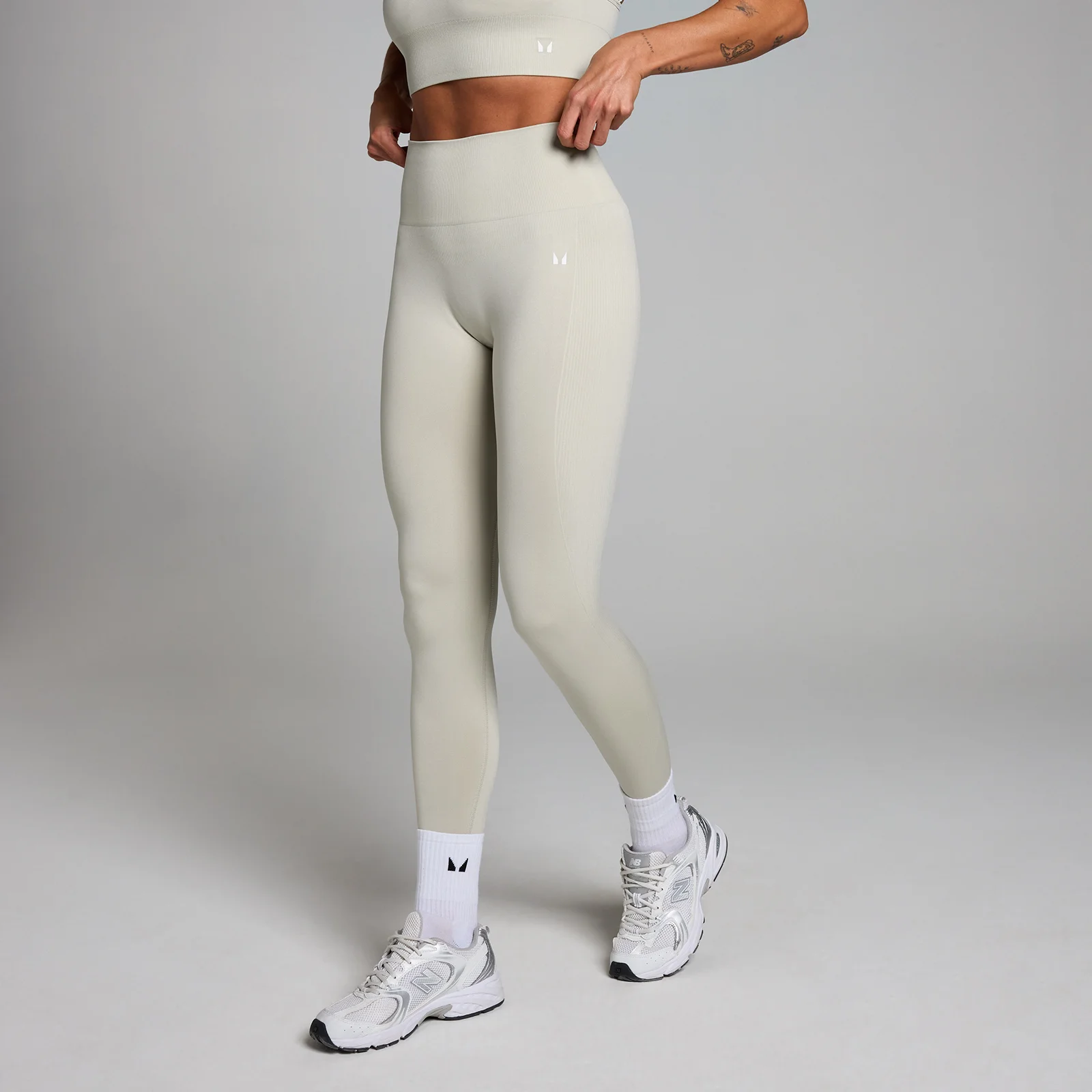 Seamless Leggings White Athletic Leggings Womens MP Women's Shape
