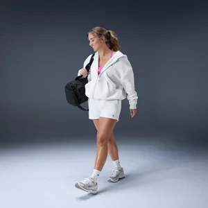 MP Women's Basics Zip Through Hoodie - Cloud - Size M