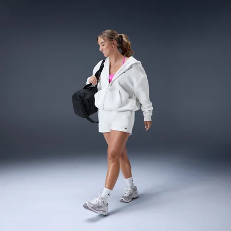 MP Women's Basics Zip Through Hoodie - Cloud