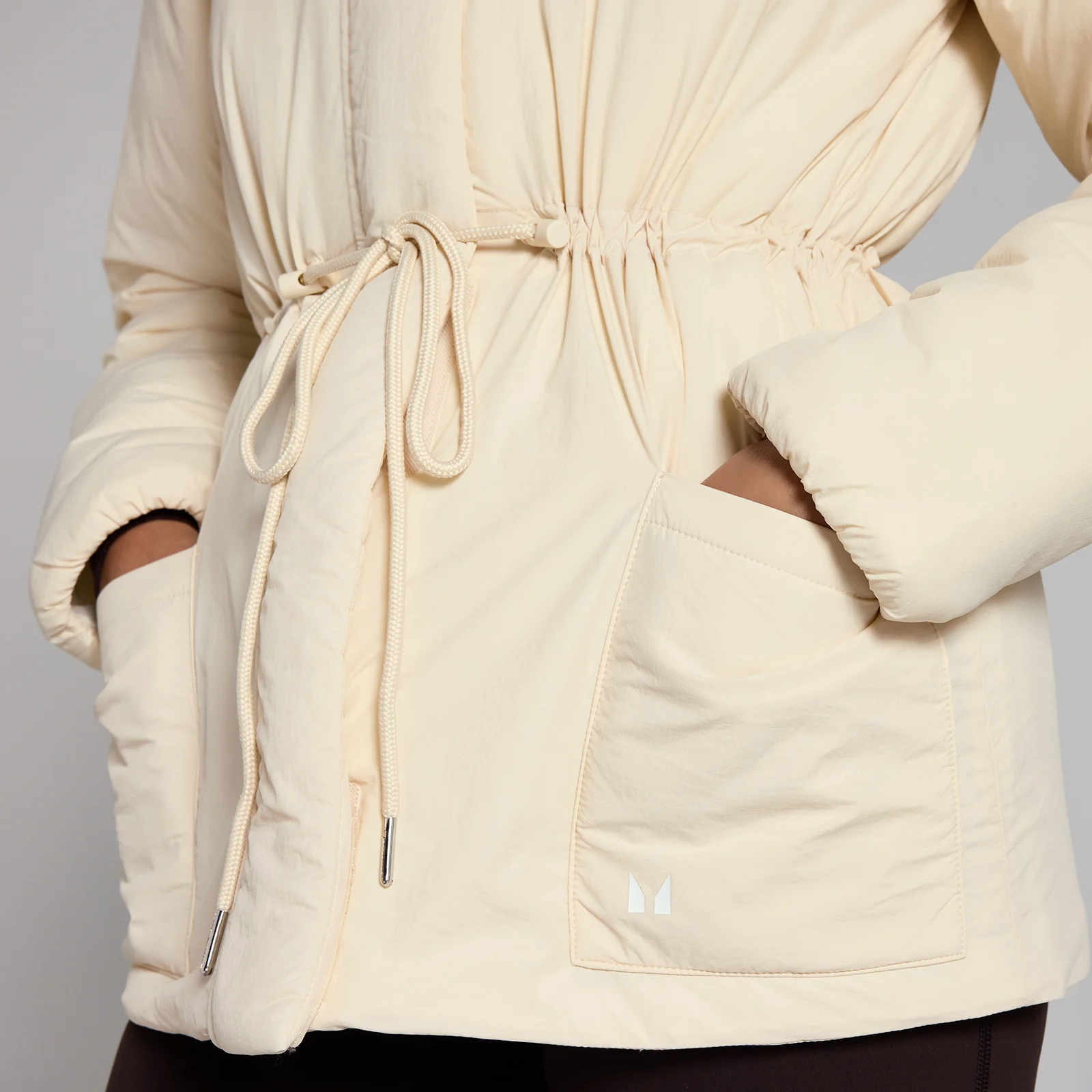 MP Women's Adjustable Waist Short Jacket - Soft Cream - XS Image 4