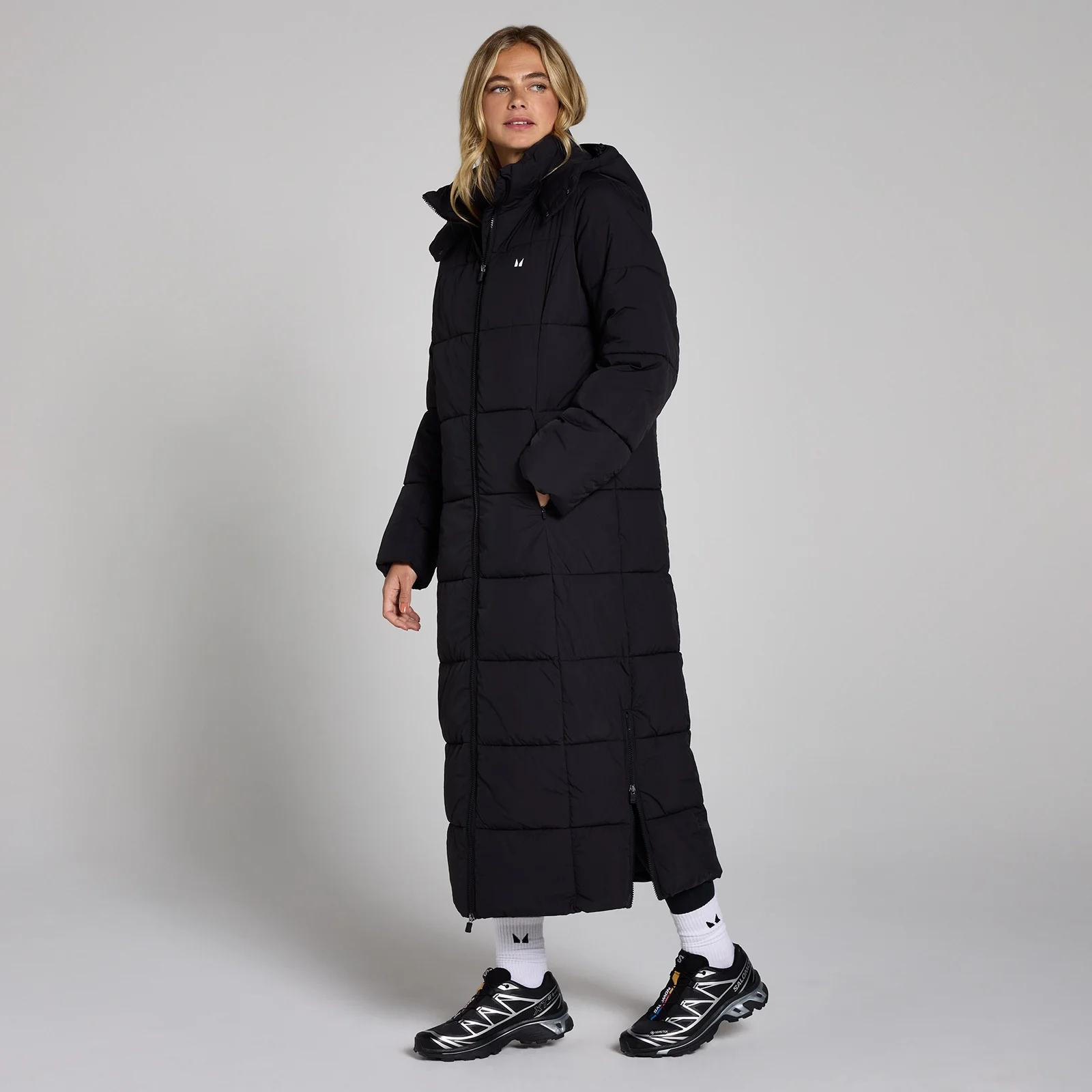 MP Women's Maxi Padded Puffer Jacket - Black - XS Image 3