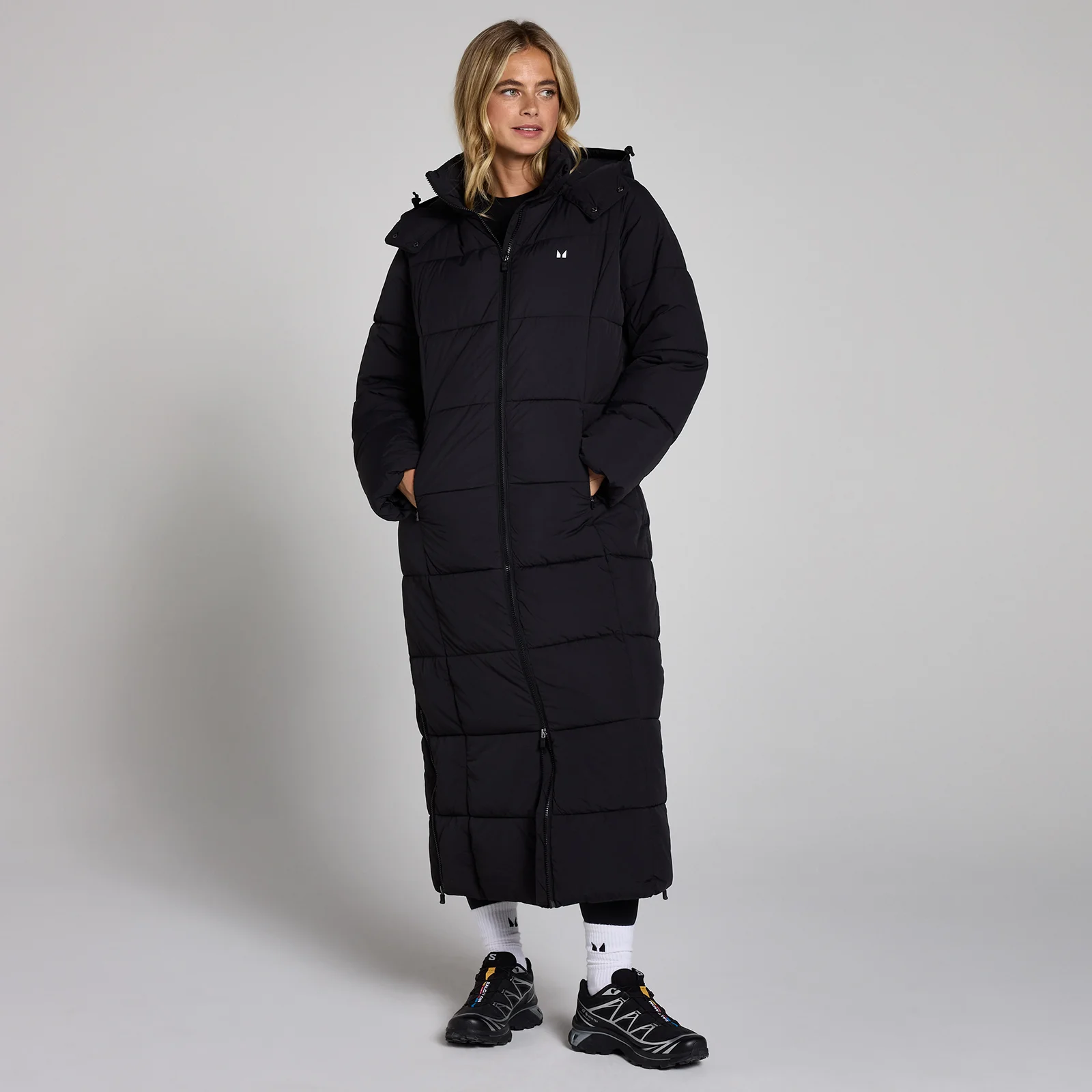 MP Women's Maxi Padded Puffer Jacket - Black - XS Image 1