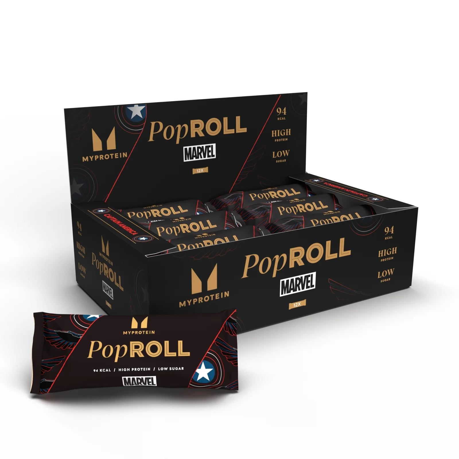 Pop Roll 4 In Pop Roll Protein Snack | Myprotein UK
