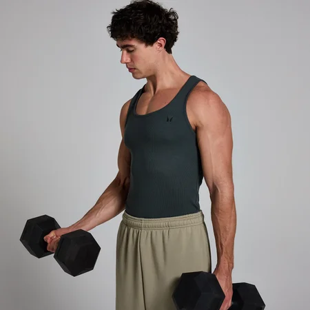 MP Men's Lift Ribbed Muscle Fit Tank