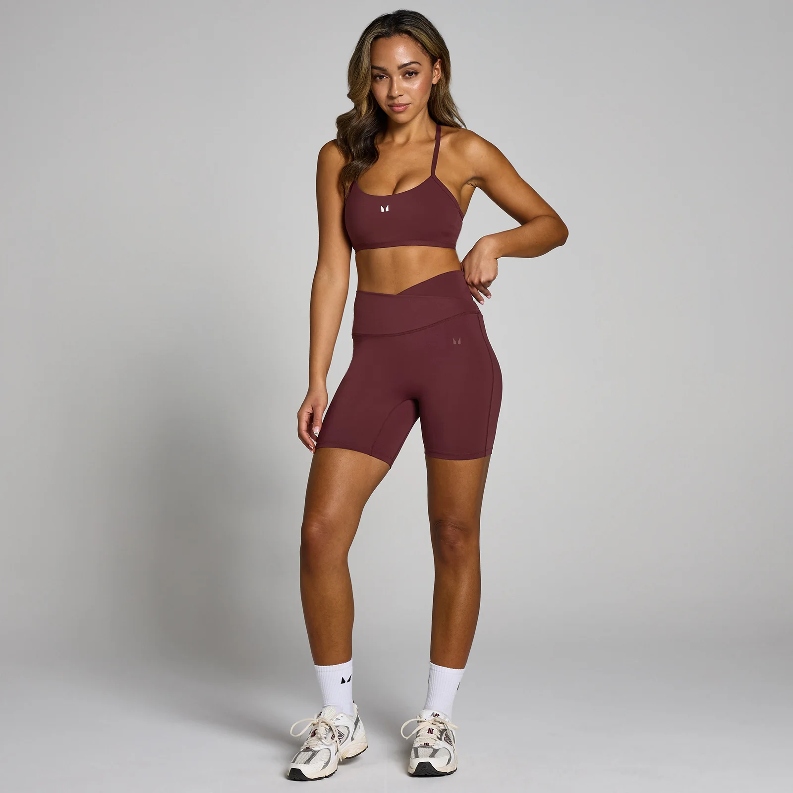 MP Women's Tempo Shorts - Deep Berry - XS Image 3