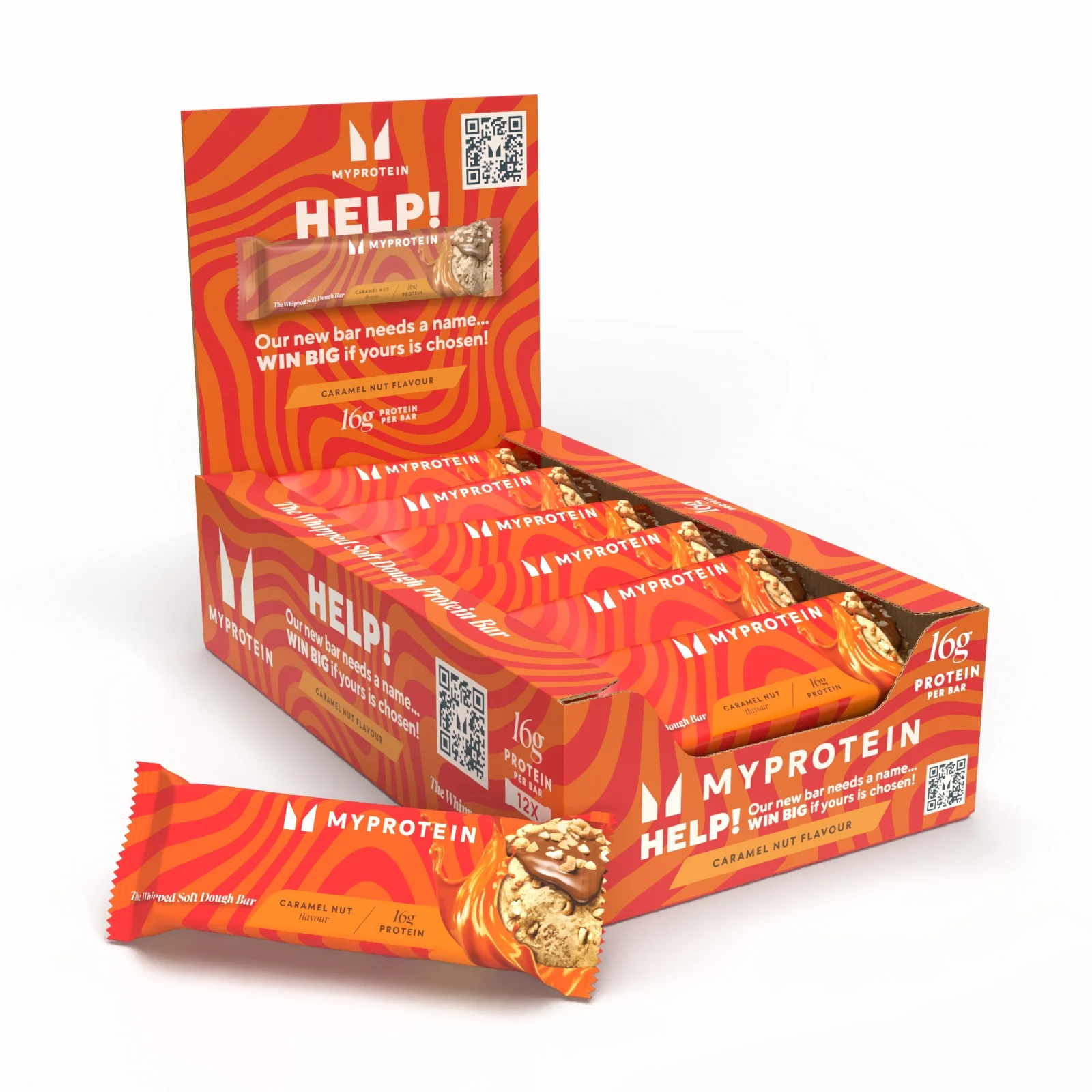 Delicious Protein Bar - 12Bars - Caramel Nut Image 1