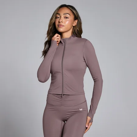 MP Women's Tempo Cropped Jacket - Mocha