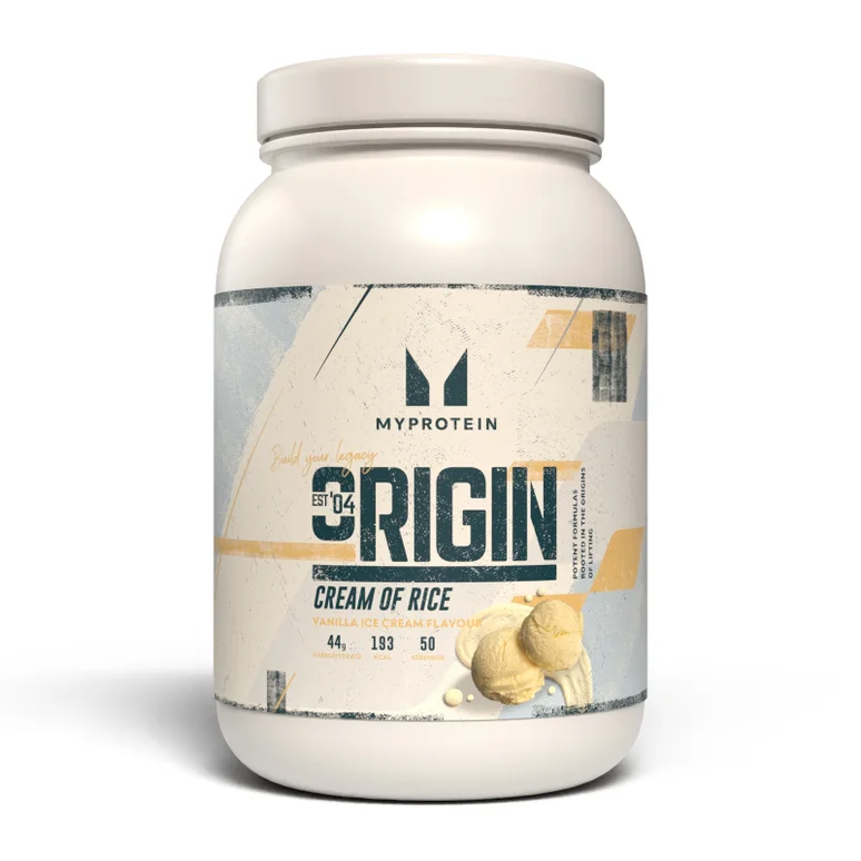 Origin Cream of Rice - 2.6KG, 50servings - Vanilla Ice Cream