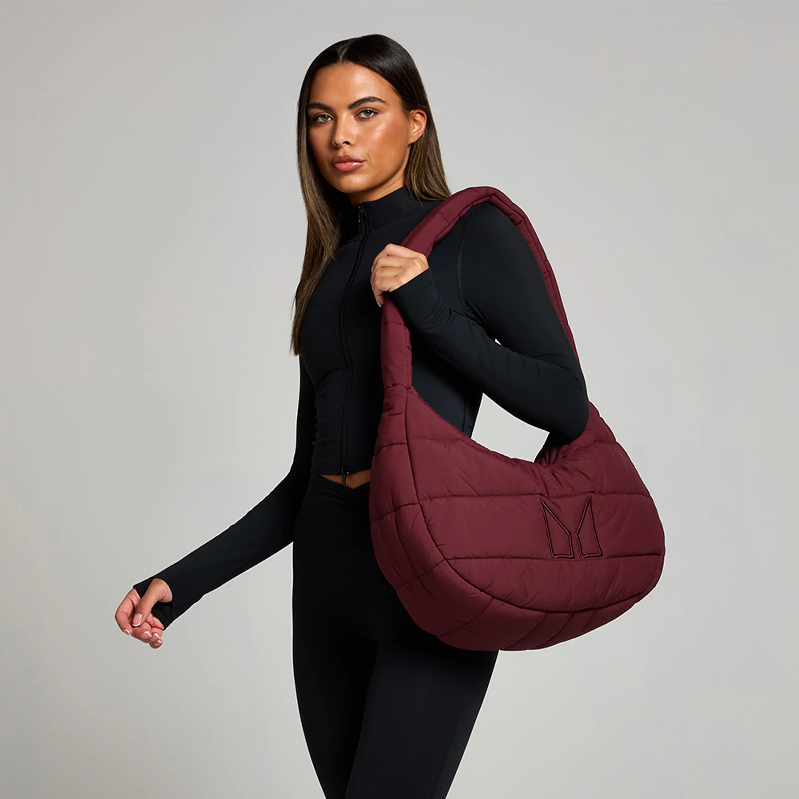 MP Padded Tote Bag - Deep Berry Image 1
