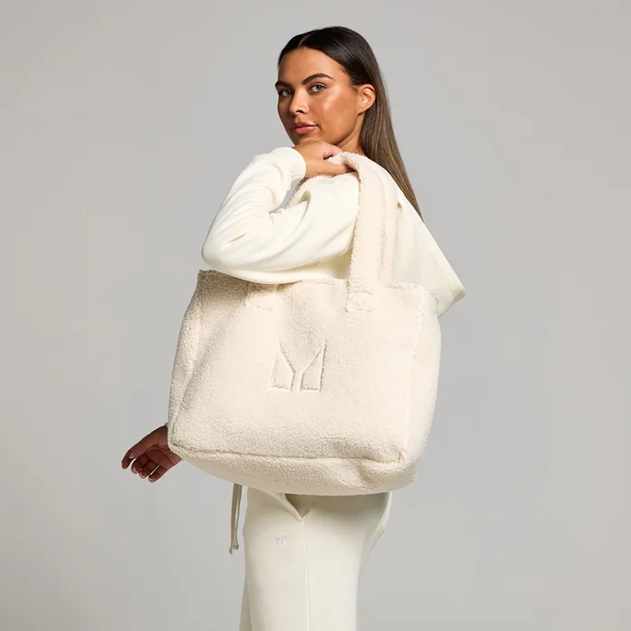 MP Borg Padded Tote - Soft Cream