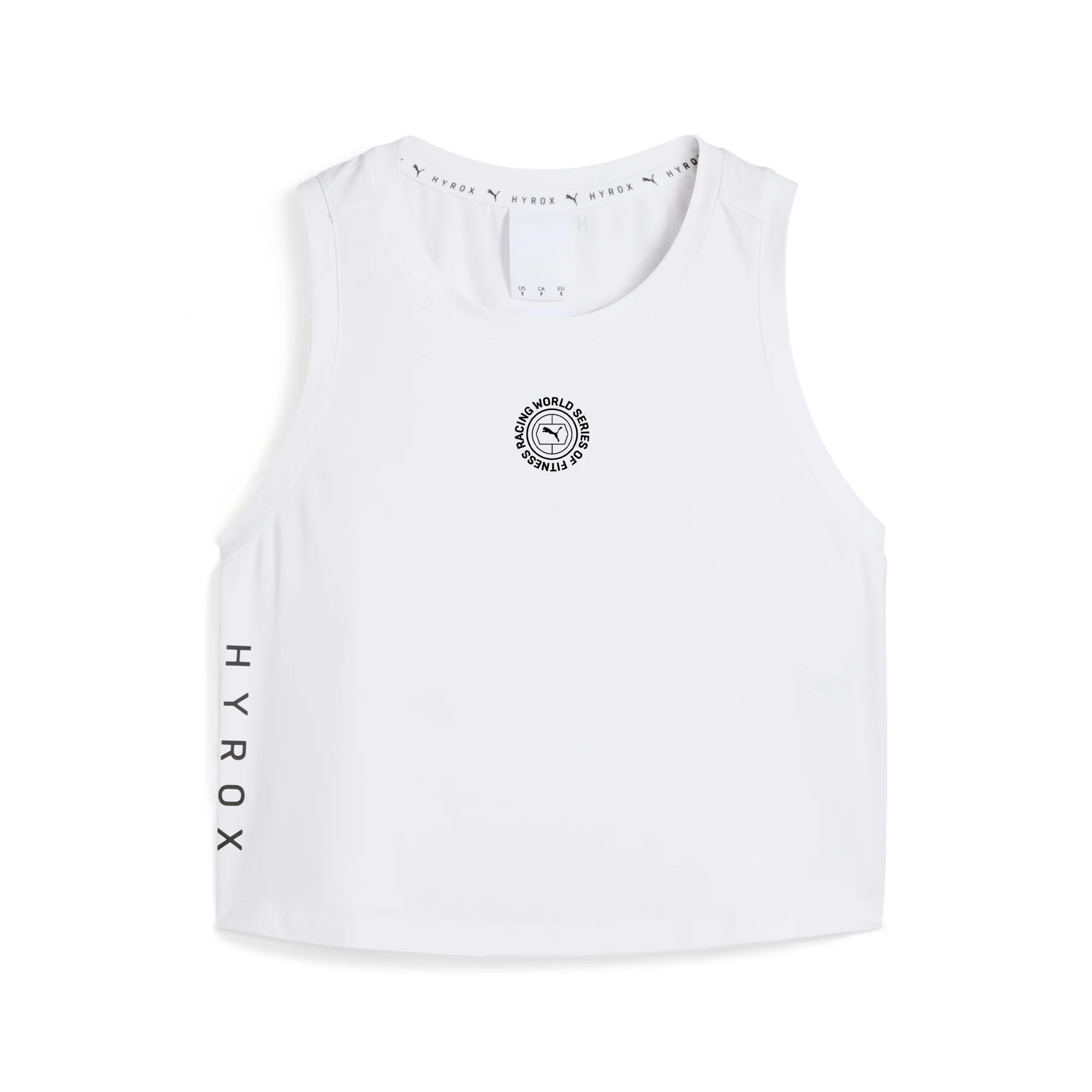 PUMA x HYROX Woman's Cloudspun Sleeveless - White - XS Image 1