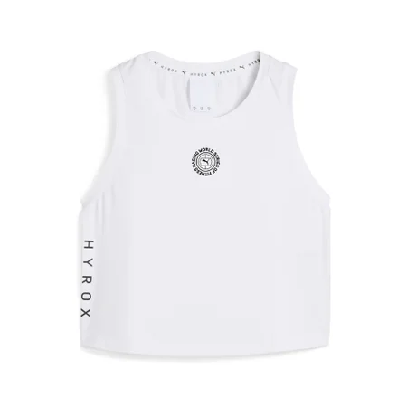 PUMA x HYROX Woman's Cloudspun Sleeveless - White