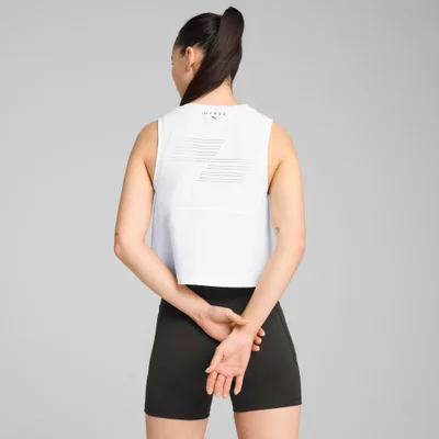 PUMA x HYROX Woman's Cloudspun Sleeveless - White - XS Image 6