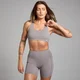 MP Women's Active Cross Back Adjustable Bra - Cool Grey